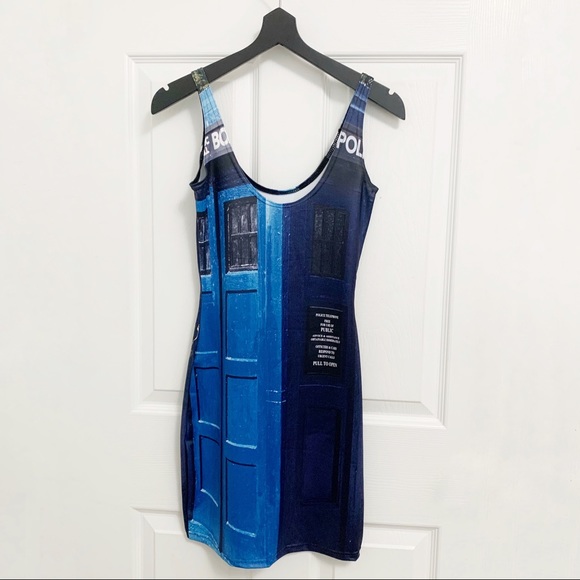 Blackmilk (Doctor Who) Police Box Dress - Picture 2 of 3